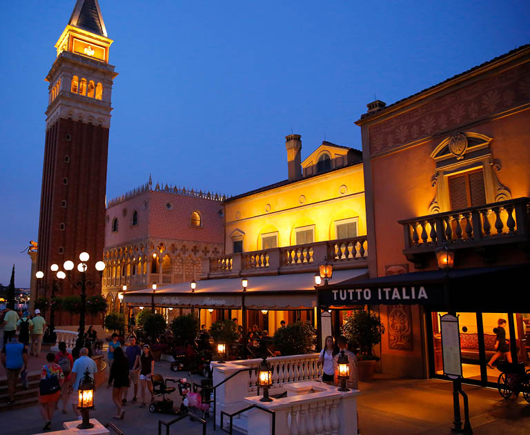 Tuttu Italia Ristorante Exterior | Walt Disney World, Orlando, Florida